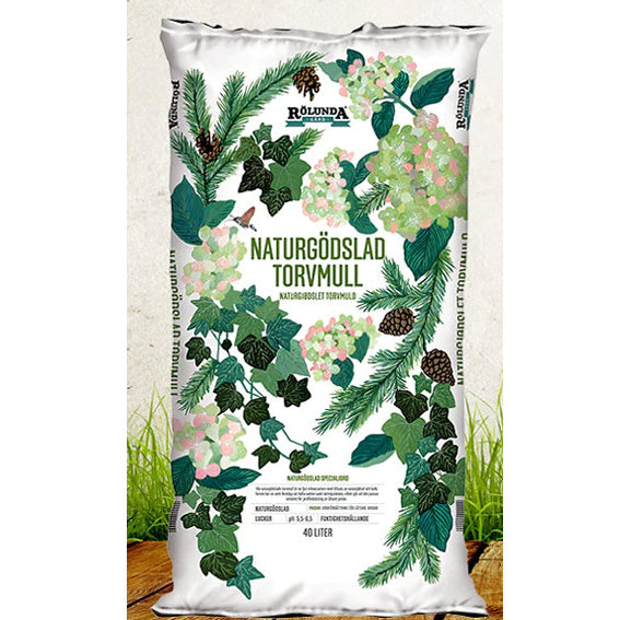 Naturgödslad Torvmull 40L