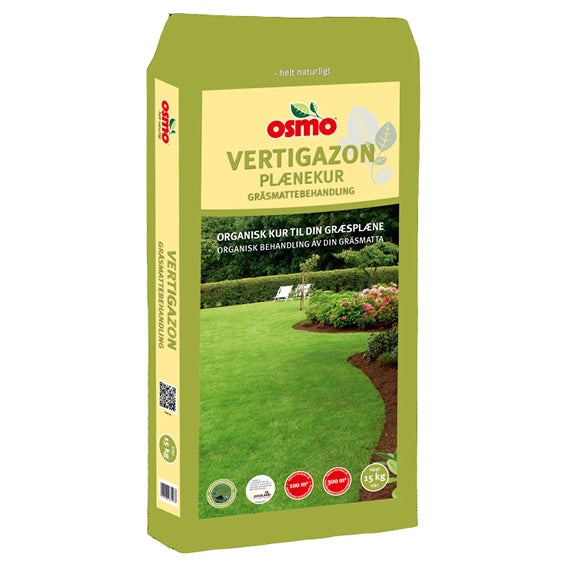 Gödsel/Gräsmattebehandling Osmo 'Vertigazon' 15 kg