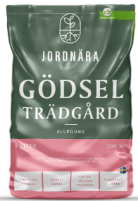 Trädgårdsgödsel Jordnära 9 L, 300 kvm