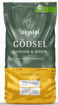 Dahlia- & Rosgödsel  2,5L 100m2