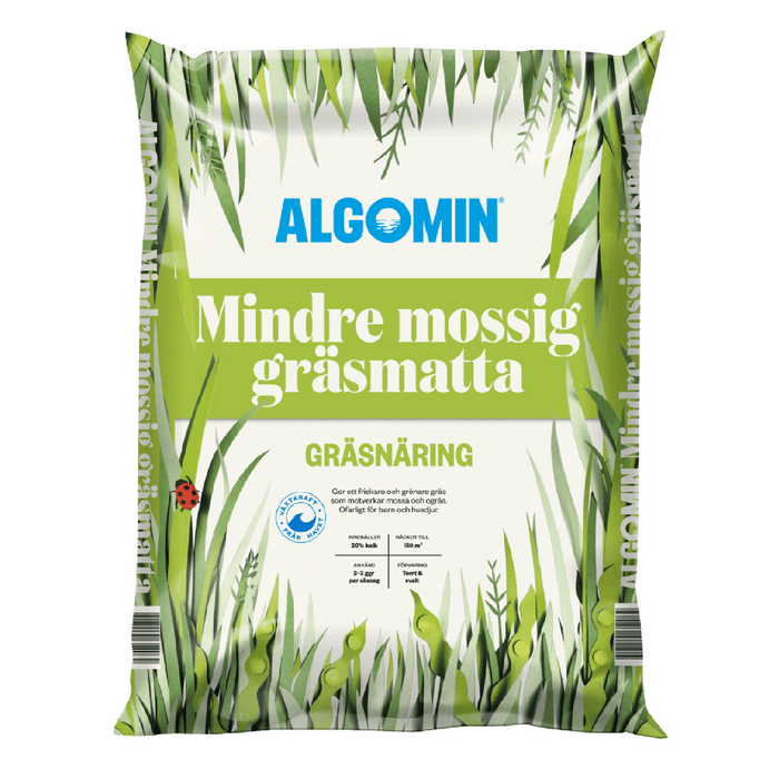 Mindre Mossig Gräsmatta 6,5 kg 150 m2